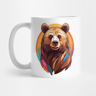 Happy Brown Bear Mug